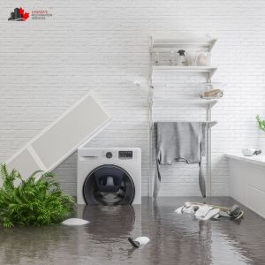 Water damage restoration in Scarborough